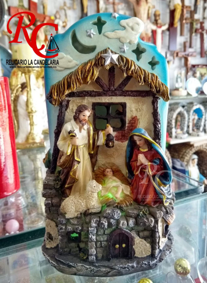 Pesebres en Marmolina fina luz