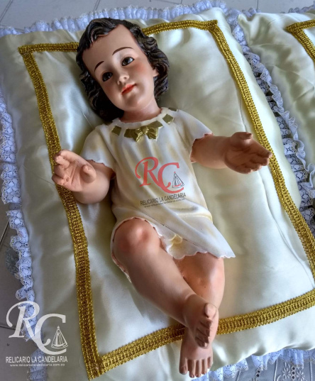 Niño DIOS en fibra 44 cm