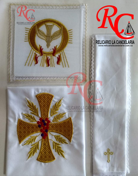 Corporal, Purificador y Palia 