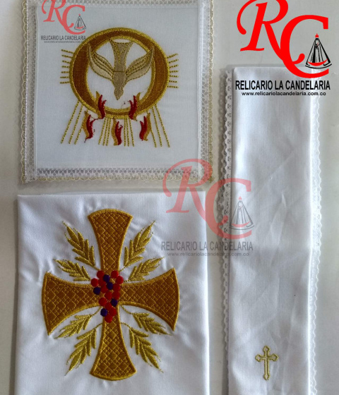 Corporal, Purificador y Palia 