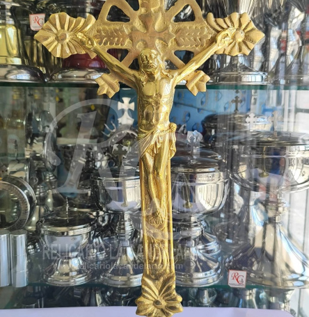 Cristo de altar en broce 43 cm 