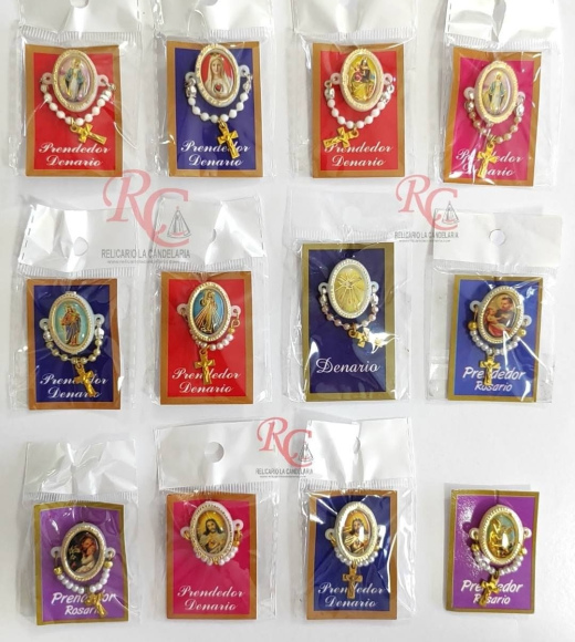 prendedor denarios x 12 