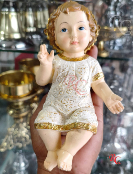Niño DIOS en Marmolina 15 cm 