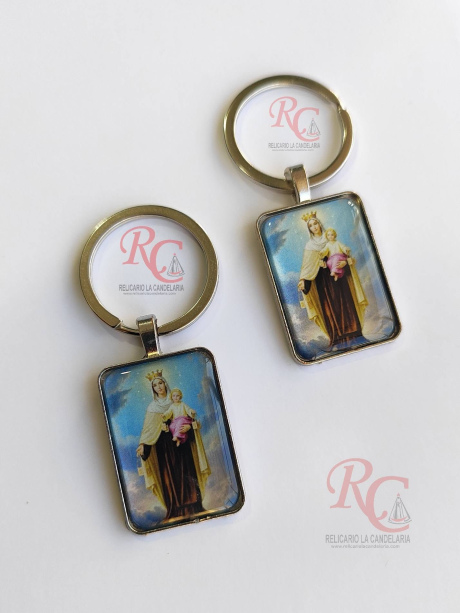llaveros de la virgen del carmen #4