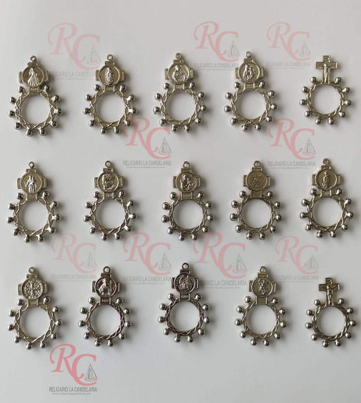 denarios vasco metalicos x 12 